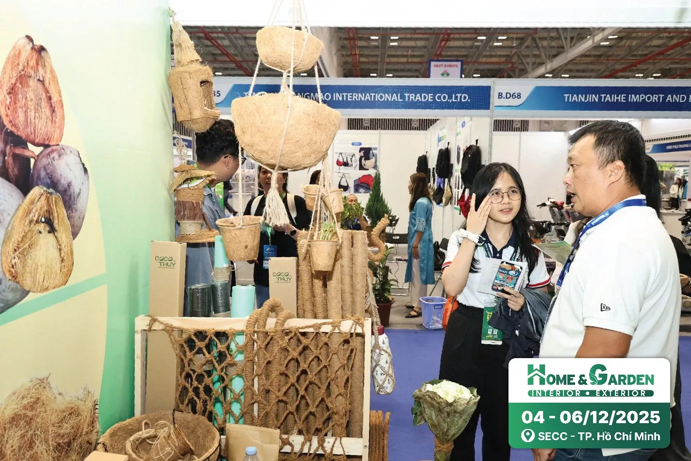 Sức hút ở Triển lãm Quốc tế Trang trí nhà & Cảnh quan Việt Nam