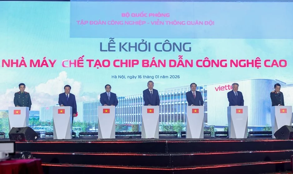 Khởi công nhà máy chế tạo chip bán dẫn đầu tiên: Bước ngoặt chiến lược trong hành trình tự chủ công nghệ của Việt Nam