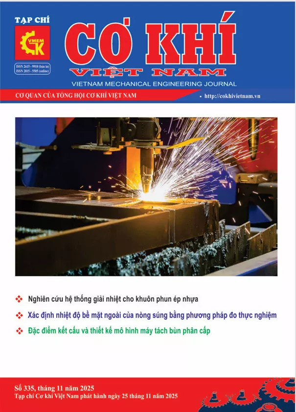 Tạp chí Cơ khí Việt Nam số 335, tháng 11 năm 2025