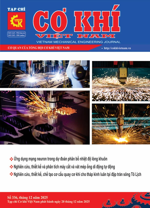 Tạp chí Cơ khí Việt Nam số 336, tháng 12 năm 2025