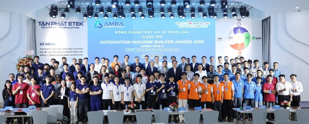 AMBA mùa 2 kiến tạo giá trị nhân lực chất lượng cao lĩnh vực tự động hóa và sản xuất công nghiệp