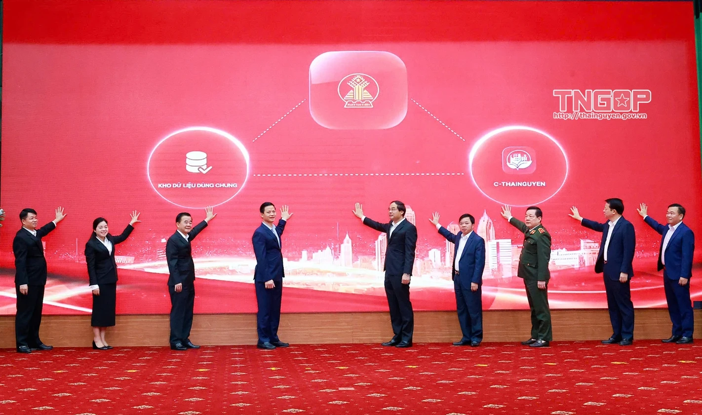 Khai trương Trung tâm Dữ liệu tỉnh Thái Nguyên: Bước chuyển từ quản lý hành chính sang quản trị dựa trên dữ liệu