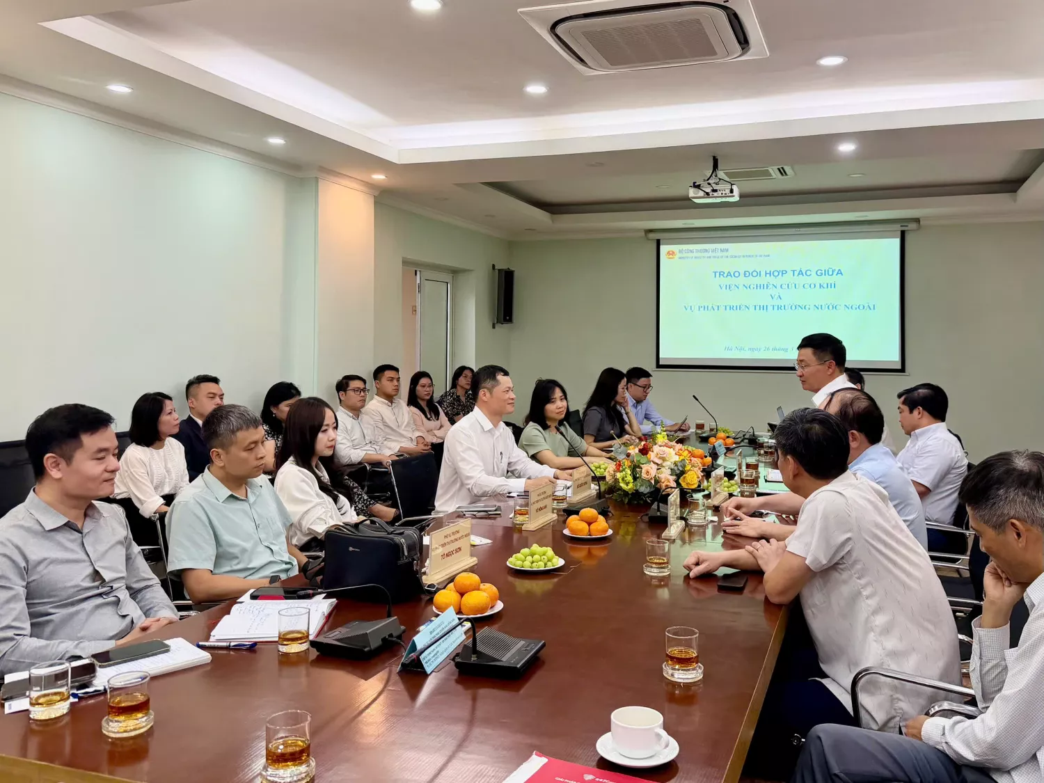 Viện Nghiên cứu Cơ khí thúc đẩy kết nối công nghệ với thị trường quốc tế