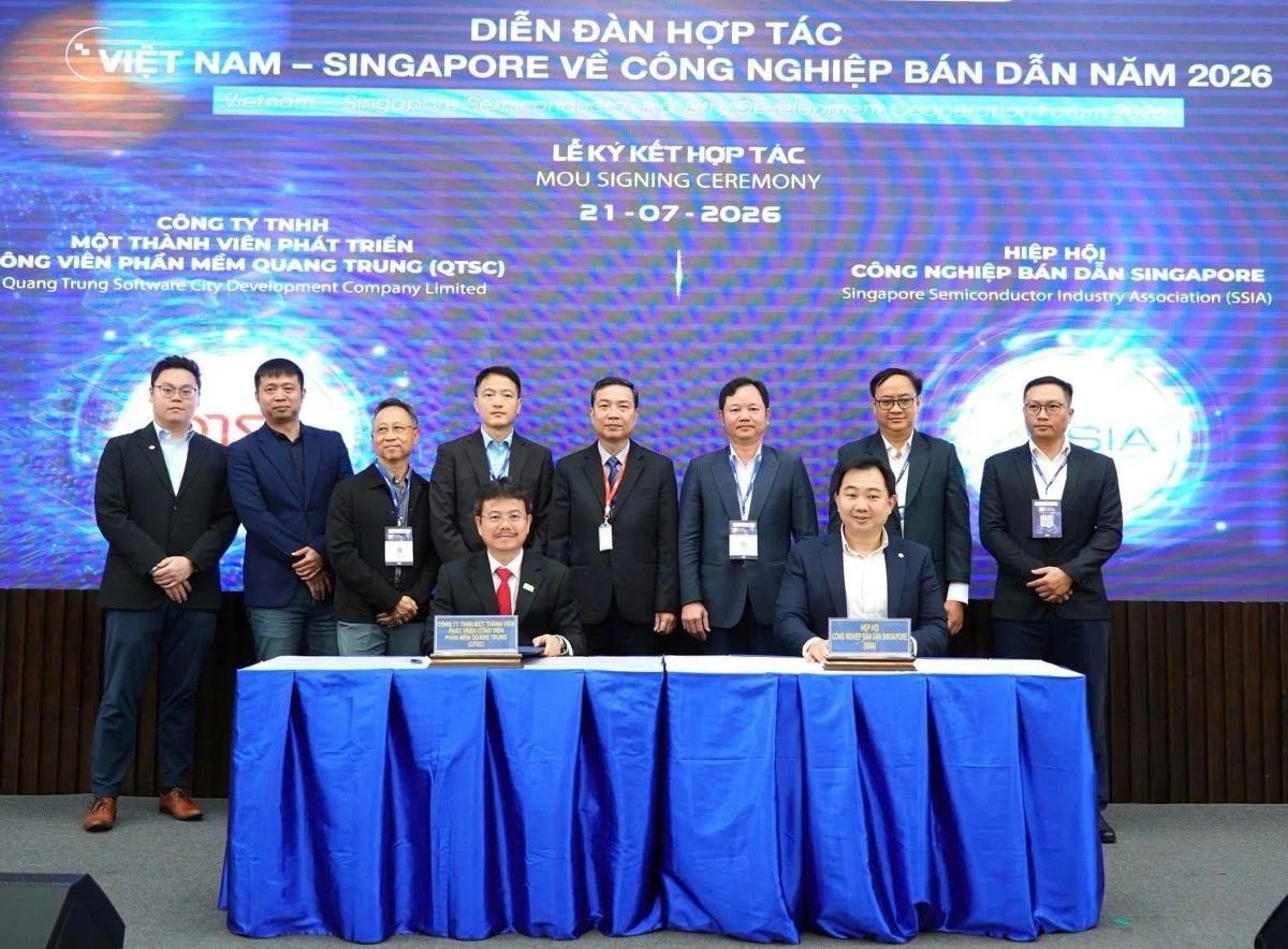 Việt Nam – Singapore tăng cường hợp tác phát triển hệ sinh thái công nghiệp bán dẫn