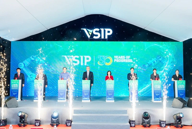 VSIP Quảng Ninh khởi công khu công nghiệp hơn 5.800 tỷ đồng, mở không gian phát triển công nghiệp xanh và công nghệ cao
