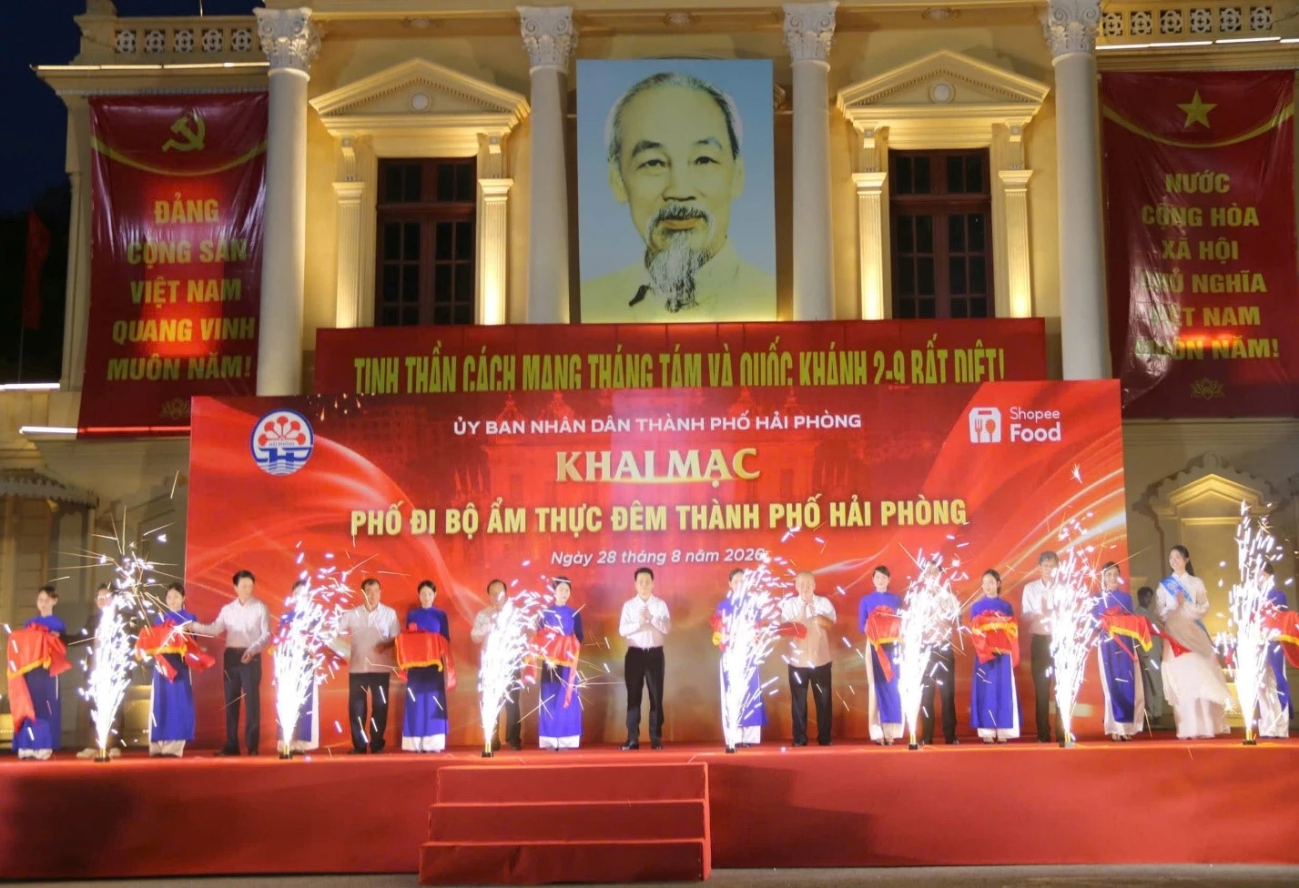 Hải Phòng: Mở Phố đi bộ, ẩm thực đêm tại dải trung tâm