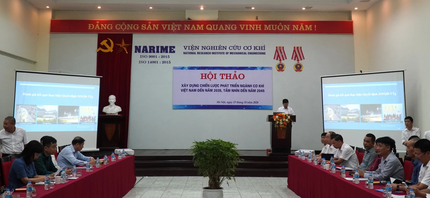 Xây dựng Chiến lược phát triển ngành Cơ khí Việt Nam đến năm 2035: Từ mở rộng quy mô đến làm chủ công nghệ