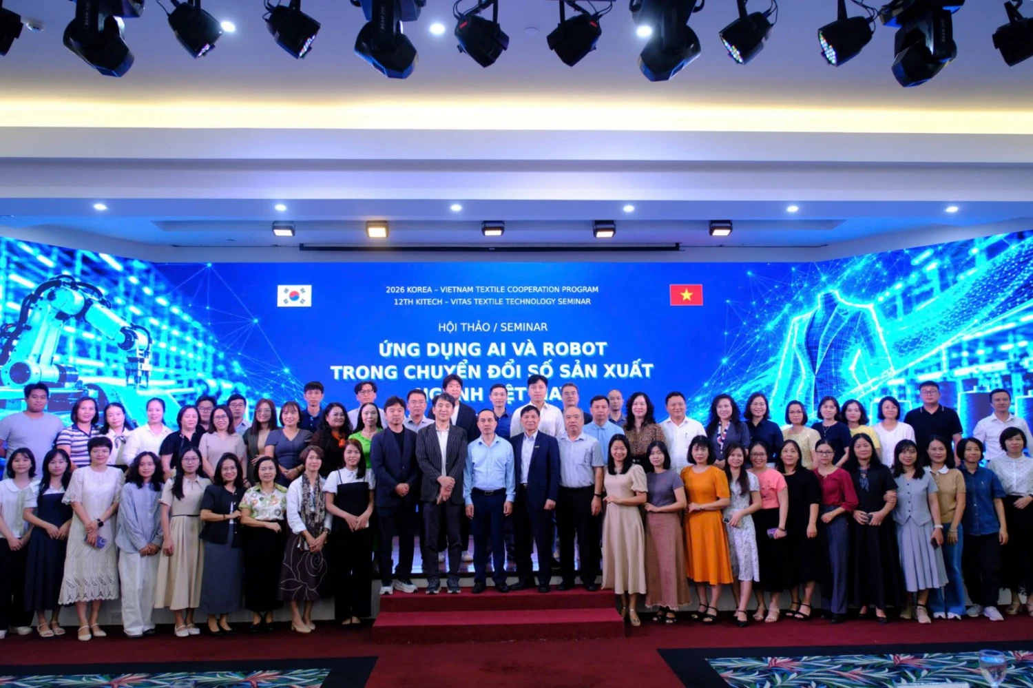 AI và robot mở hướng nâng cao năng lực cạnh tranh ngành dệt may