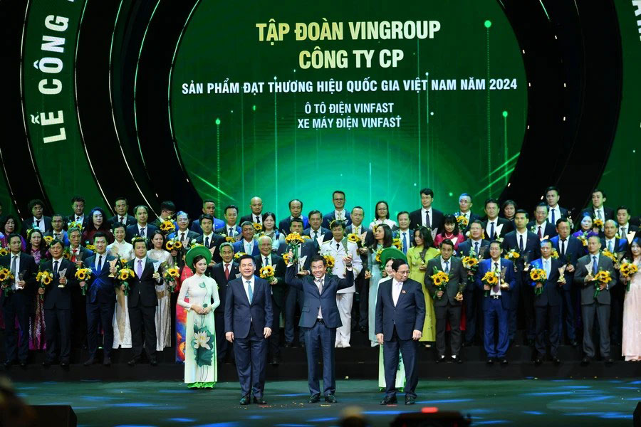 190 doanh nghiệp có sản phẩm đạt Thương hiệu quốc gia năm 2024