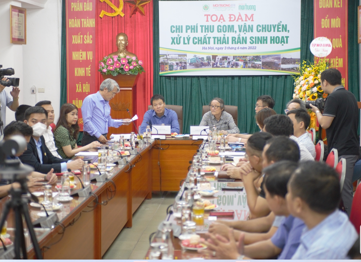 Tọa đàm: “Chi phí thu gom, vận chuyển, xử lý chất thải rắn sinh hoạt”