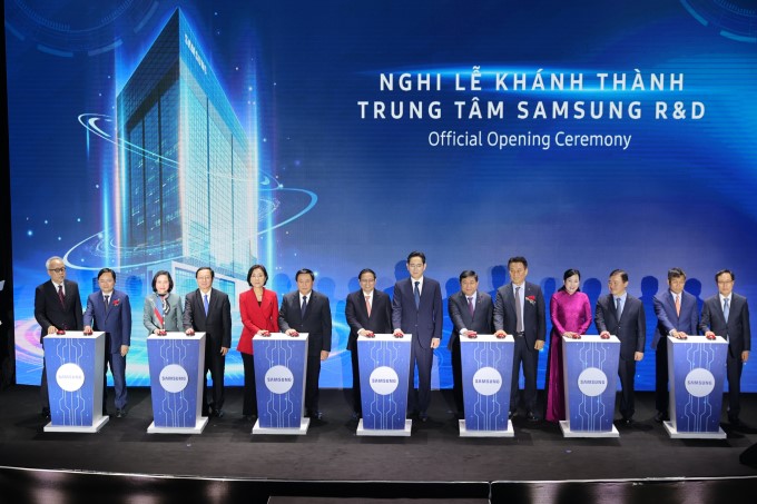 Samsung khánh thành trung tâm R&D lớn nhất Đông Nam Á tại Việt Nam