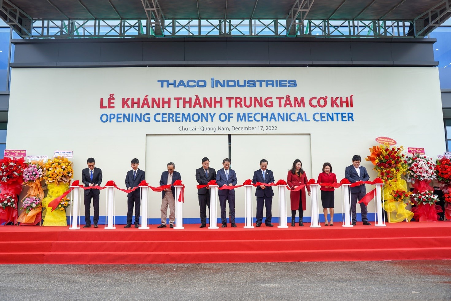 THACO INDUSTRIES khẳng định vị thế trong lĩnh vực sản xuất cơ khí và công nghiệp hỗ trợ