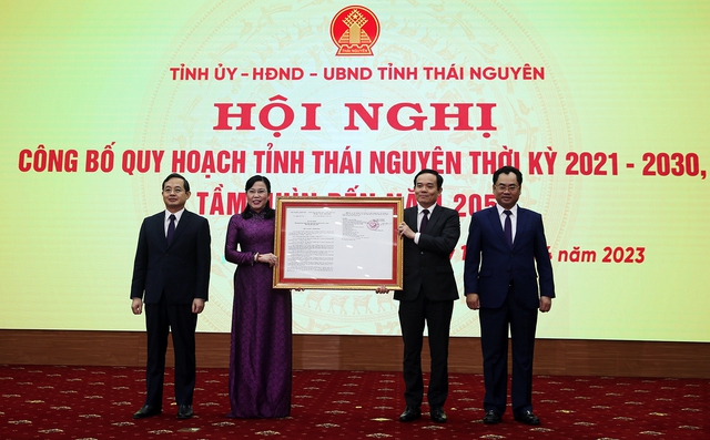 Công bố Quy hoạch tỉnh Thái Nguyên thời kỳ 2021-2030, tầm nhìn 2050