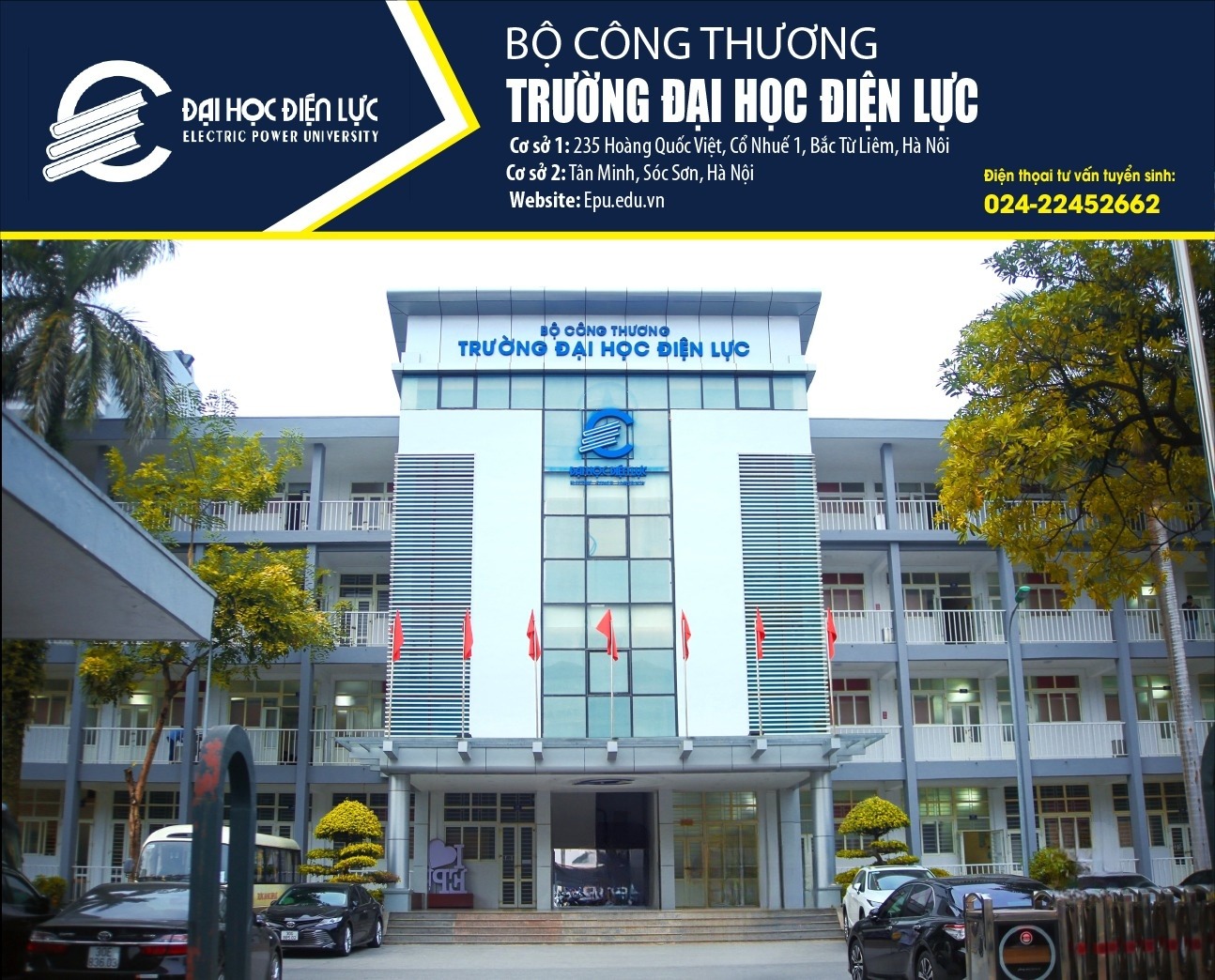 Điểm trúng tuyển và lịch nhập học Trường Đại học Điện lực