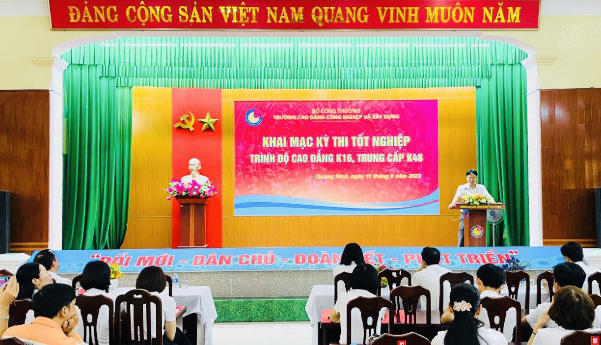 CIC: Khai mạc Kỳ thi tốt nghiệp trình độ Cao đẳng K16 và Trung cấp K48