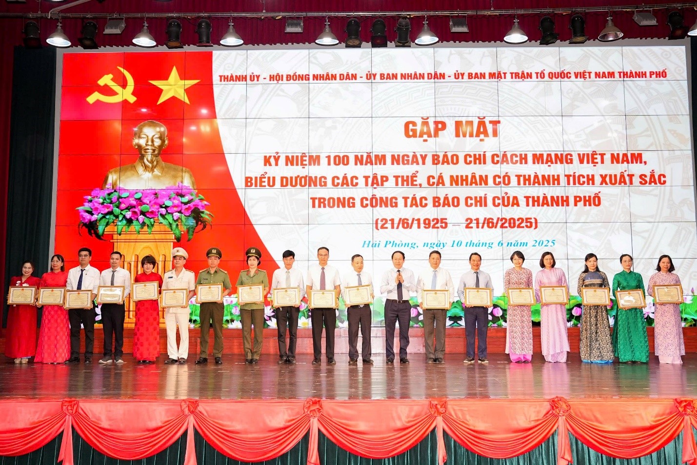 Hải Phòng: Kỷ niệm tròn 1 Thế kỷ Ngày Báo chí Cách mạng Việt Nam (21/6/1925 - 21/6/2025)