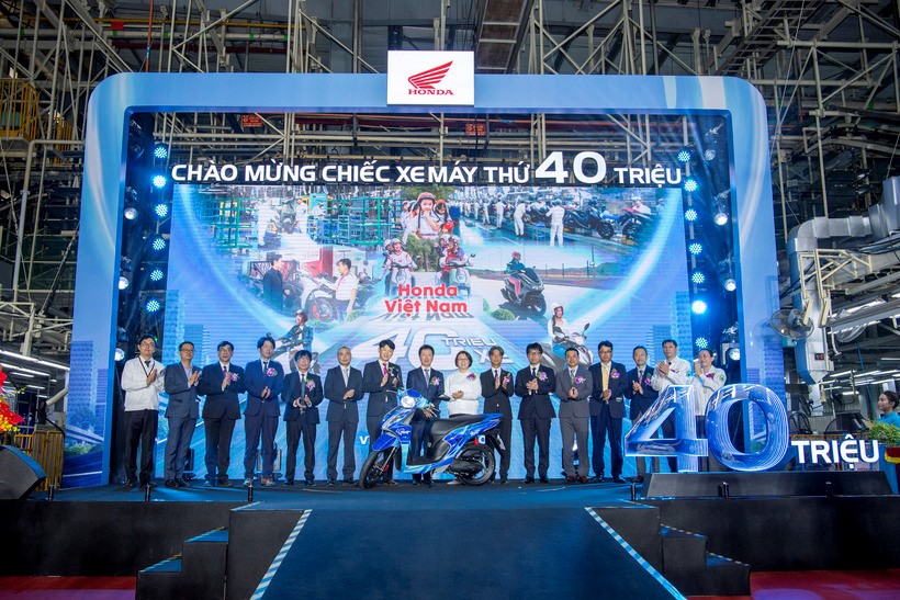 Honda Việt Nam – 40 triệu xe máy xuất xưởng: Dấu mốc vàng trên hành trình gần ba thập kỷ phát triển bền vững
