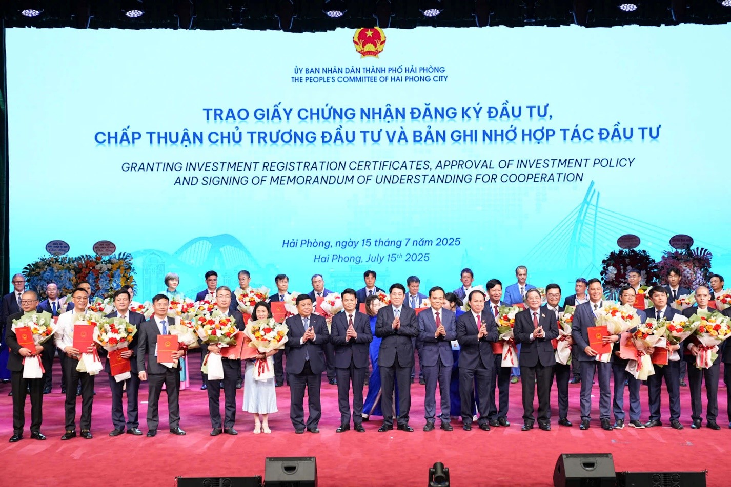 Hội nghị Xúc tiến Đầu tư Thương mại 2025 diễn ra tại Hải Phòng:  Khẳng định vị thế tầm vóc của thành phố Cảng