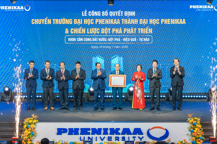 Đại học Phenikaa: Bước chuyển mình mạnh mẽ thành đại học đổi mới sáng tạo hàng đầu Việt Nam